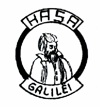 The HASA-logo (Hengelose Algemene Stichting Astronomie)