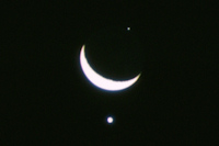 Maan, Venus en Regulus transit, 5 oktober 1980, Enschede en Denekamp