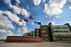 The National Weather Center (NWC) and National Severe Storms Laboratory (NSSL) in Norman, Oklahoma