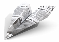 The flying paper